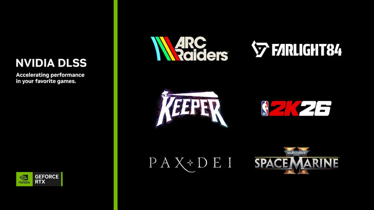Arc Raiders için DLSS 4 Desteği ve Yeni GeForce Game Ready Driver Duyuruldu