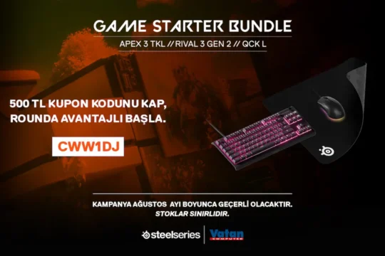 SteelSeries'ten Oyun Severlere Yeni Game Starter Bundle